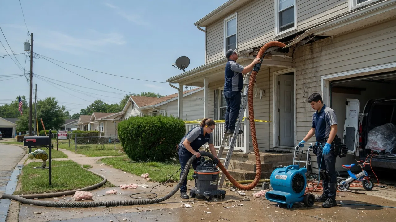 Water Damage Restoration in Lone Jack, MO near me